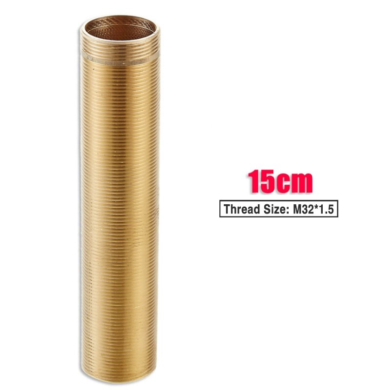 Kran reservedeler solid messing fast fot kjøkken servant kran forlenget fiks blandebatteri installasjon tilbehør skrumutter: 15 cm