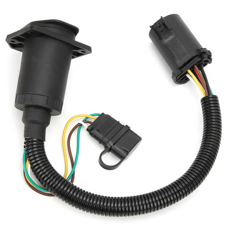 Trailer Wiring Harness Weather Resistant 7 Way Trailer Connector for USCAR Plug Vehicle
