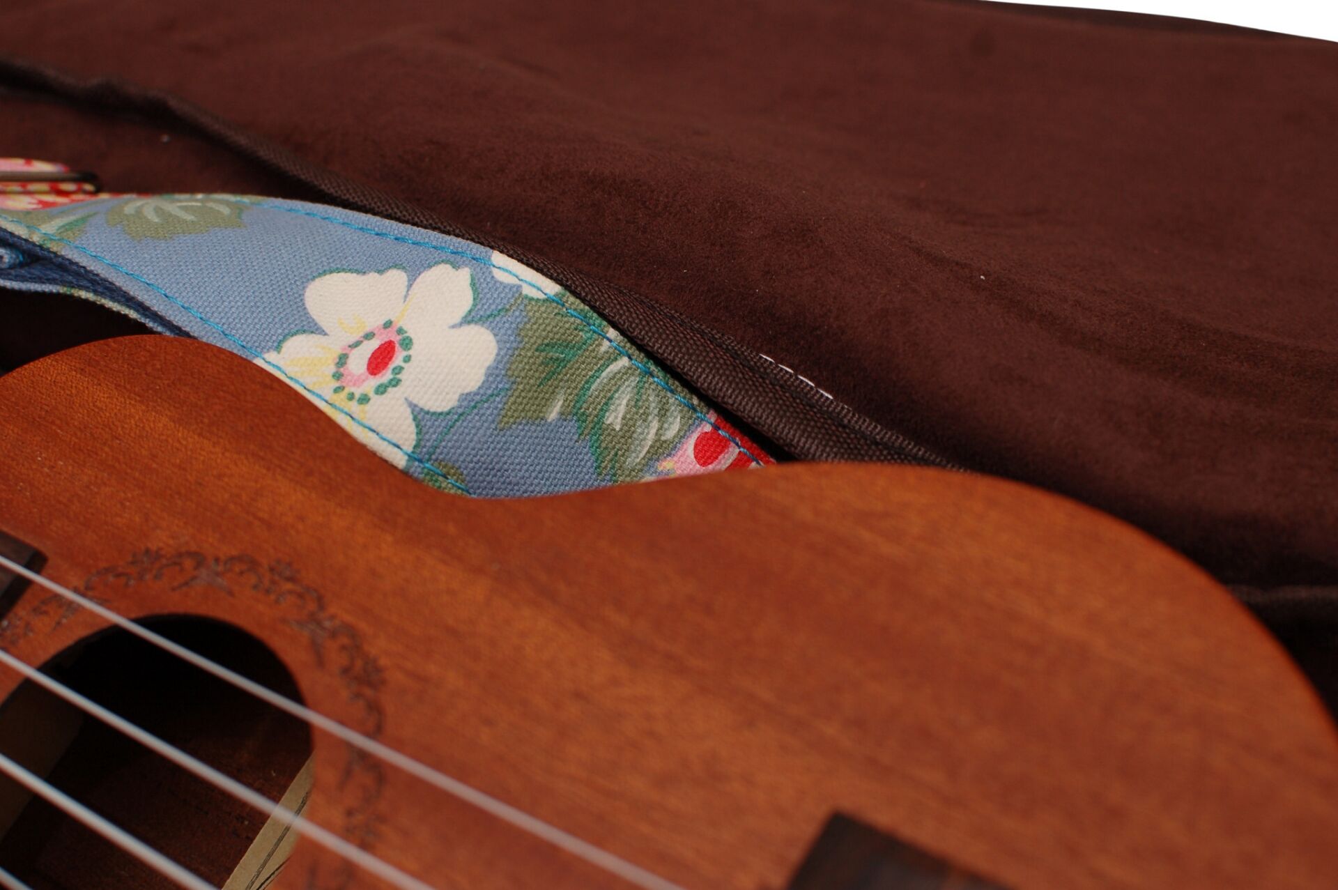Original portable sweet strawberry ukulele case
