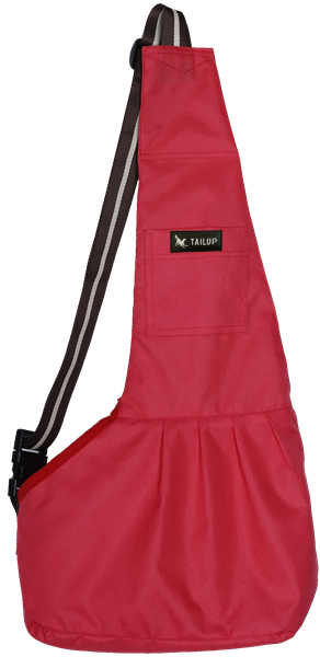 TAILUP Pet Dog Carrying Bag Mesh Cloth Puppy Chihuahua Yorkies Small Cat Slings Backpack: red / S