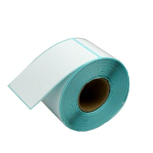 Naklejki 50*80mm 300 sztuk/rolka etykieta termiczna dla etykieta transportowa etykiety logistyczne puste etykiety, wysokiej jakości