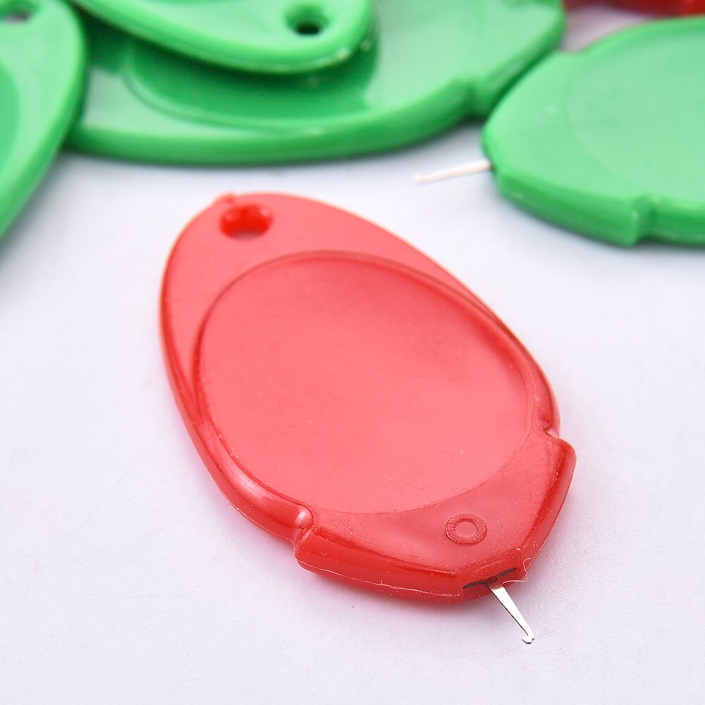 10Pcs Sewing Needle Threader Thimble Thread Tool Threader Elderly Guide Needle Easy Device Automatic Thread Sewing Supplies