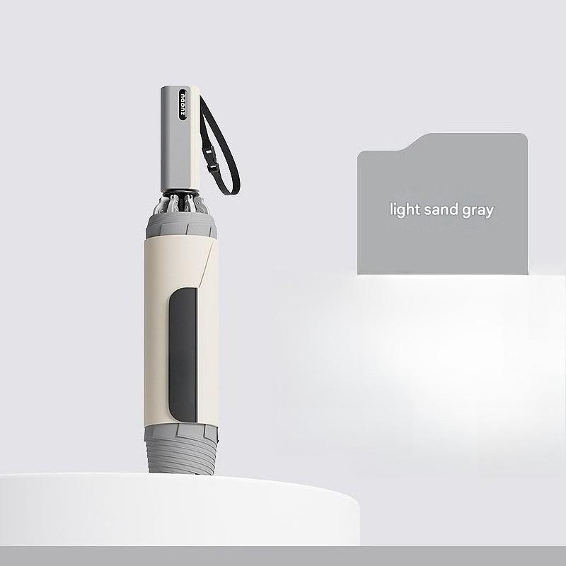 Wysokiej klasy, w pełni automatyczny, odwracany parasol, powiększony, pogrubiony, wzmocniony, męnarty parasol biznesowy, specjalny parasol składany robić samochodu.: czarny