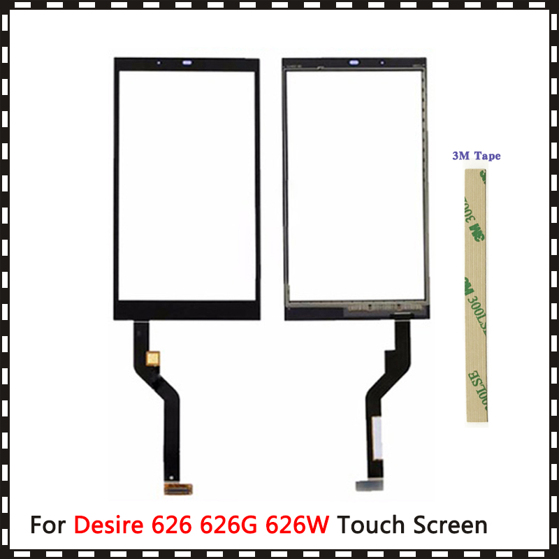 Vervanging 5.0 "Voor Htc Desire 626 626G 626W Touch Screen Digitizer Sensor Outer Glas Lens panel