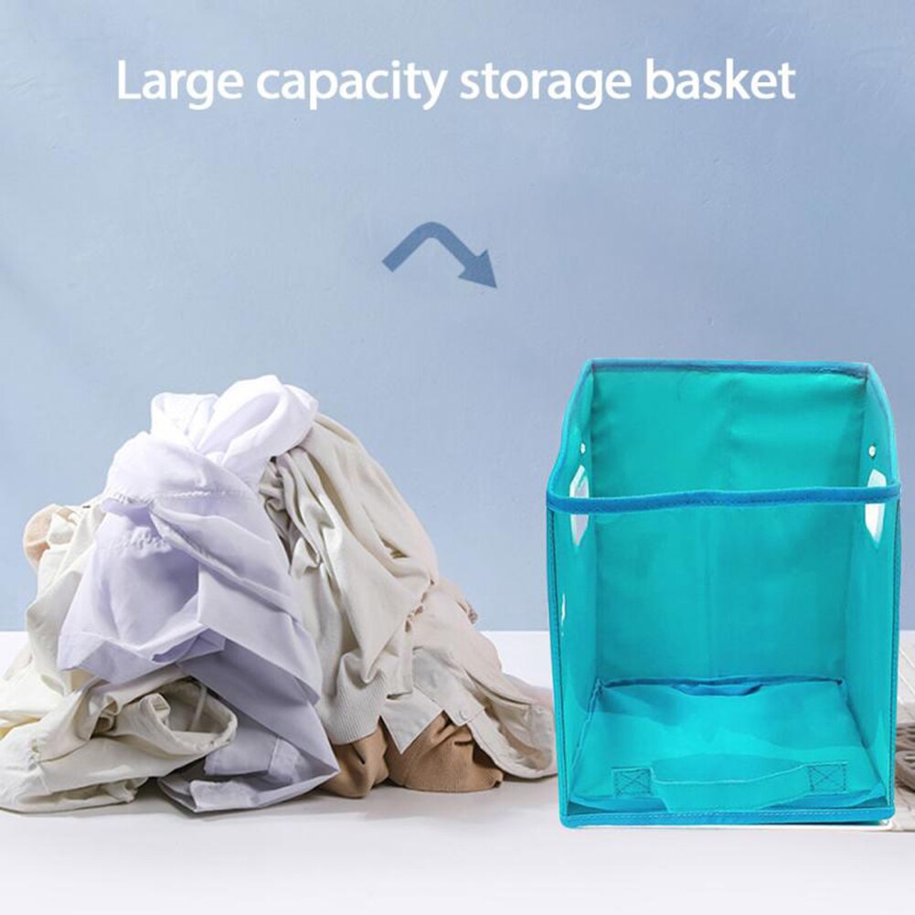 Home Foldable Container Locker Cloth Box Oxford Cloth Cabinet Storage Organizer Laundry Baskets Clothing Storage Bins