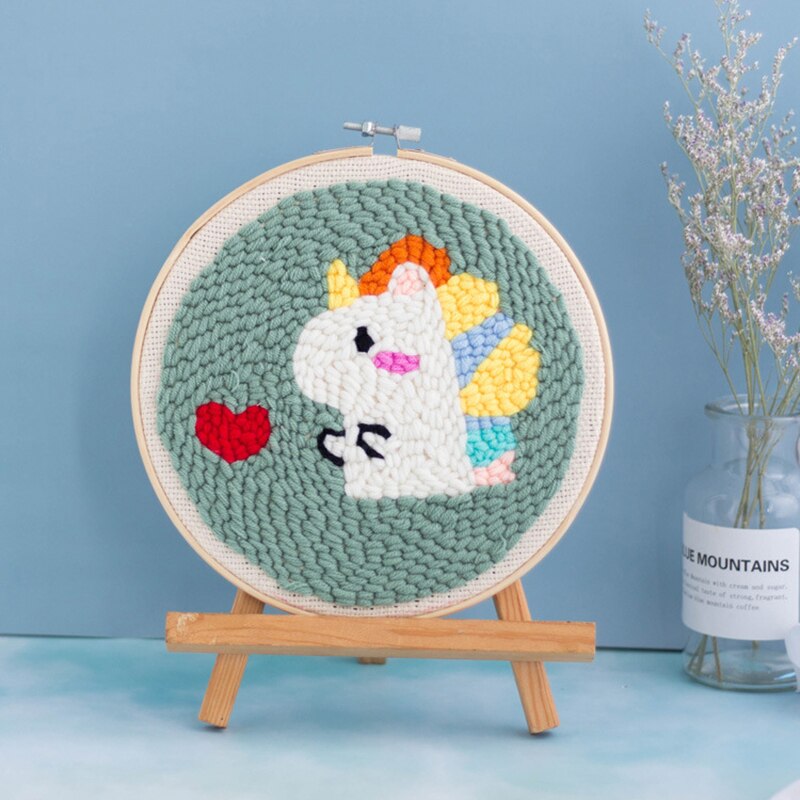 1Pc Threaders Craft Tool DIY Embroidery Punch Needles Hand Sewing Tool Knitting Punch Needles Crochet Hook Set Crafts Tools