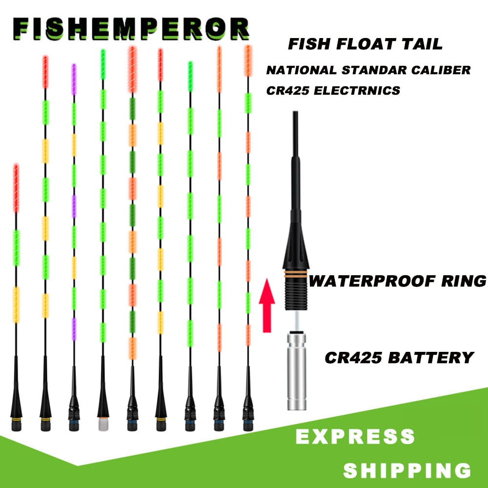 Super lumineux nuit pêche LED Smart flotteur haut lumineux Ultra sensible électronique flotteurs bouée accessoires de pêche en plein air