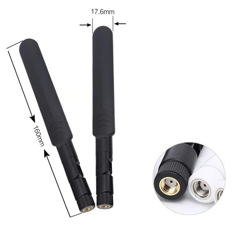 2.4GHz 5.8GHz Dual Band WiFi Router Antenna Wireless Routers Antenne 5G antennas RP SMA Antena + ufl./ IPX 1.13 Pigtail Cable