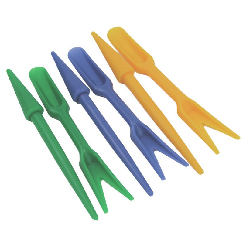 2pcs Garden Planter Kit Plant Sowing Tools Succulents Transplant Seedlings Planted Tool Bonsai Fertilizer Drilling Device: Default Title