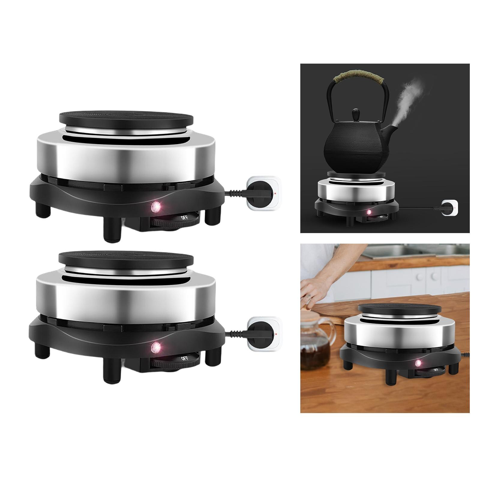 Portable Mini Electric Stove, Heating Furnace Electric Plate for Coffee Kitchen Dorm Office