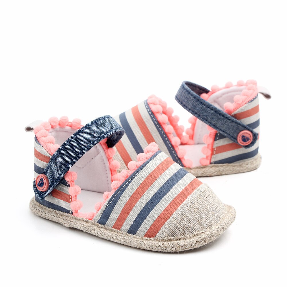 Lovely Baby Shoes Summer Soft Sole First Walkers Party Princess Girl Shoe Non-slip Infant Newborn Footwear Toddler Flats 1 Year