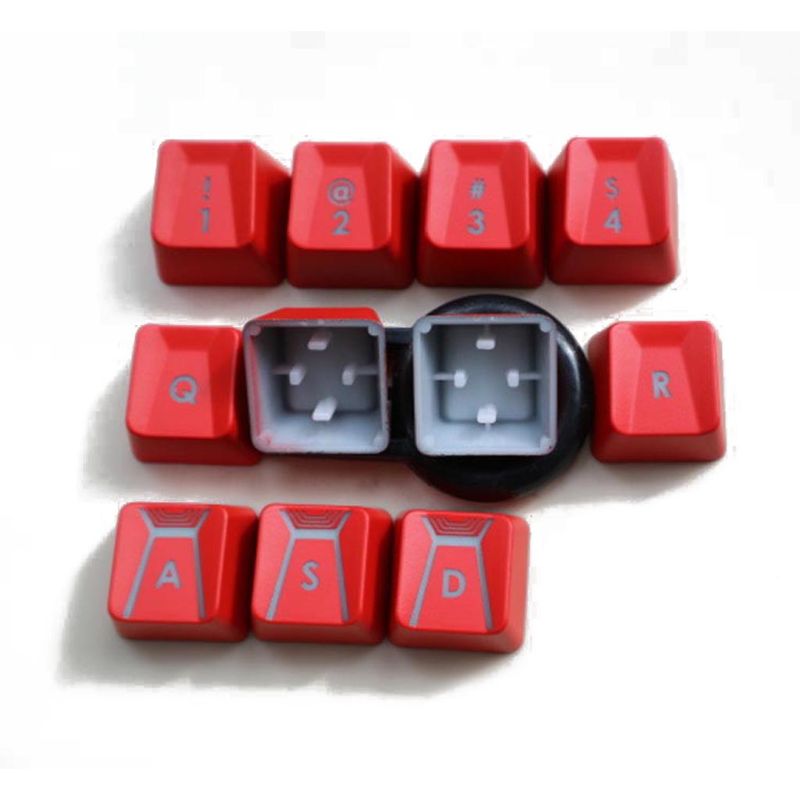 11 keys Backlit Keycap for logitech Romer-G Switch G910 G810 G413 Gpro G512 Mechanical Keyboard Keycap