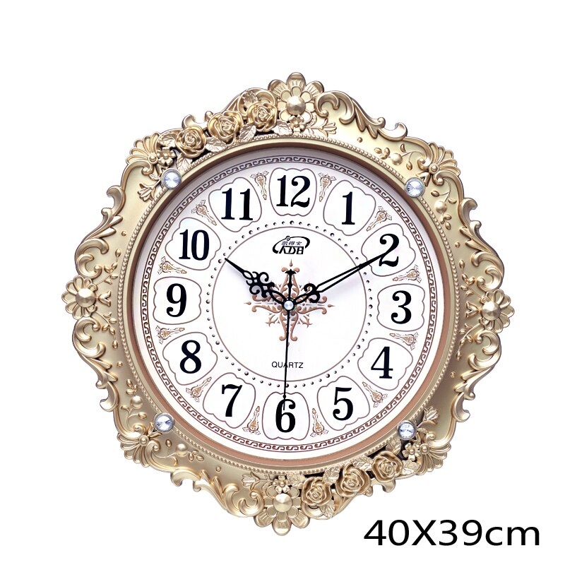 Europese 3d Wandklok Vintage Retro Shabby Chic Woonkamer Antieke Home Secret Stash Horloge Mural Home Decor: 02