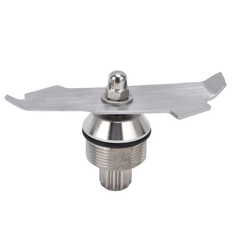 Rvs Blender Blade Vergadering Vervanging Verbreden 2 Blad Blade Voor Blender Juicer Onderdelen Keukenapparatuur Accessoire