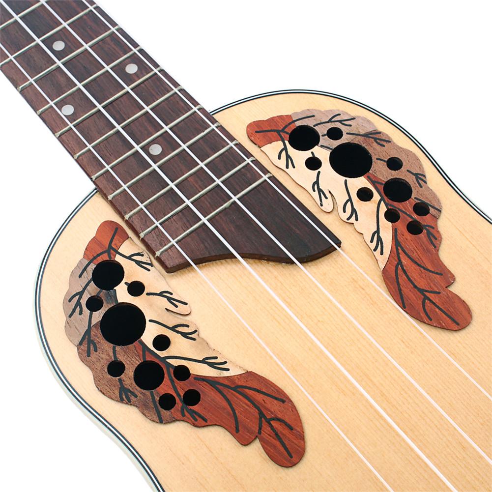 23 Inch Portable Ukulele Spruce Wood Fingerboard Bridge Ukulele Set With Bags Straps