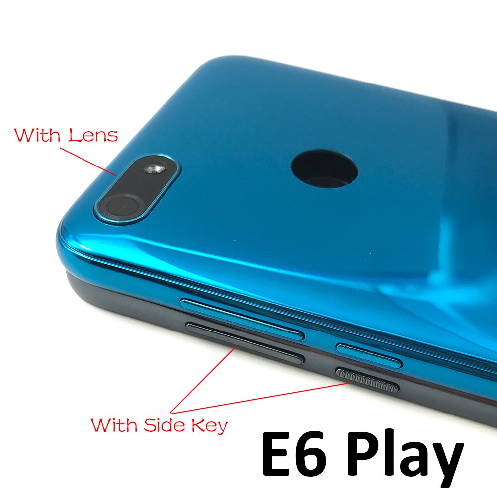Battery Back Cover Rear Battery Housing with Glue For Motorola Moto G5 G6 E6 Play E7 Plus G8 Power Lite One Vision X4