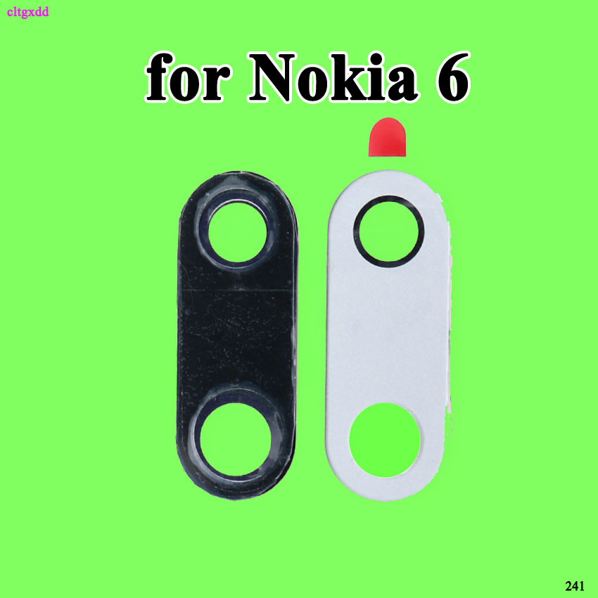 Hinten Zurück Kamera Glas Objektiv Abdeckung Für Nokia 5 6 8X5X6X7 5,1 6,1 8,1 7 Plus Lumia 535 950 950XL 1520 Mit Aufkleber Ersatz