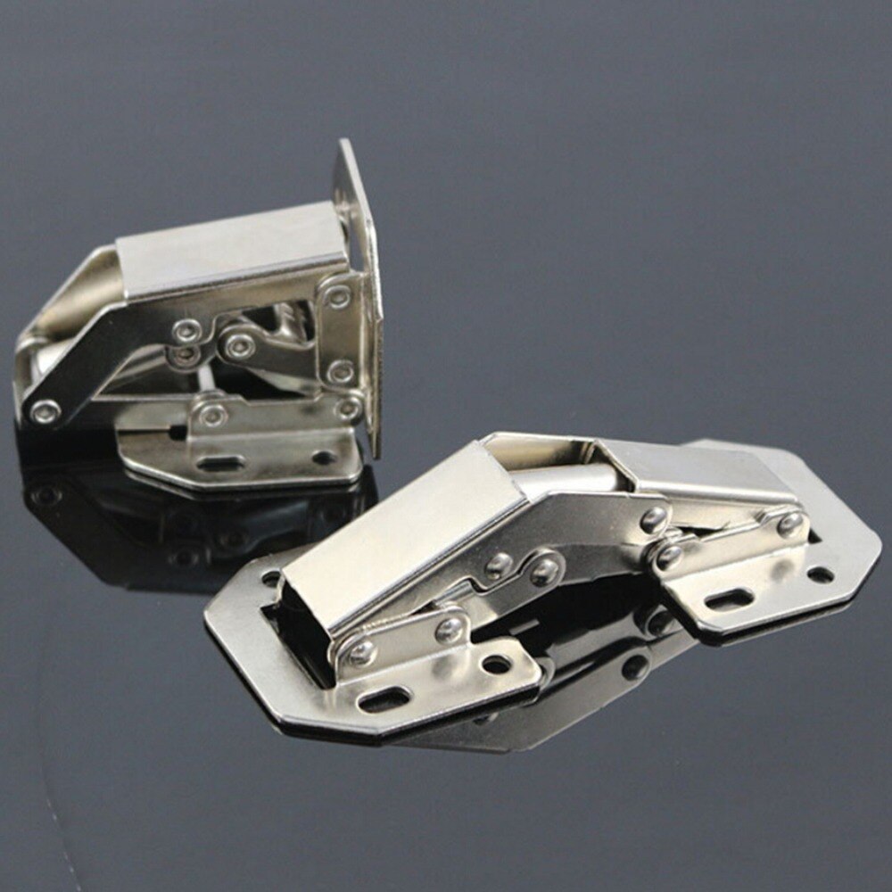 1PCS 90 Degree Cabinet Cupboard Sprung Door Hinges Easy Mount Concealed Kitchen Cabinet Cupboard Sprung Door Hinges Use