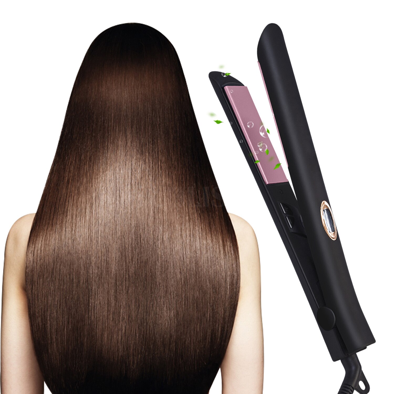 Mini Hair Straightener Curling Hair Clipper Hair Crimper Curling Iron Curly Hair Iron Hair Straightener Brush Flat Iron