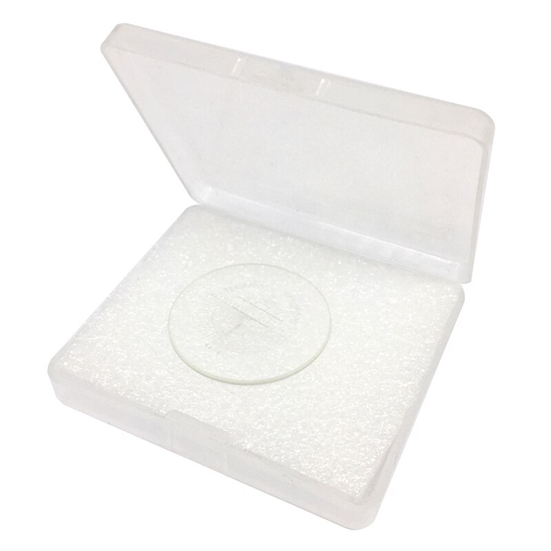 Diameter 35 mm vinkel sigtekors / kryds sigtemiddel mikrometer til forstørrelsesglas mikroskop skala sigtemiddel måling