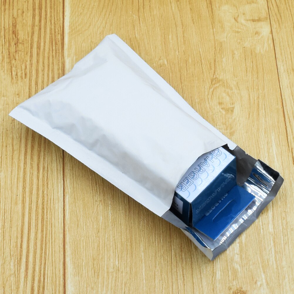 10/20/50Pcs Wit Schuim Envelop Tassen Zelf Seal Mailers Gevoerde Enveloppen Met Bubble Mailing Zak Pakketten Tas
