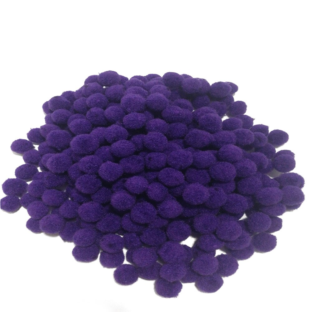 Lot de 300 pompons multicolores assortis pour loisirs créatifs, fournitures de loisirs créatifs, matériel de bricolage innovant