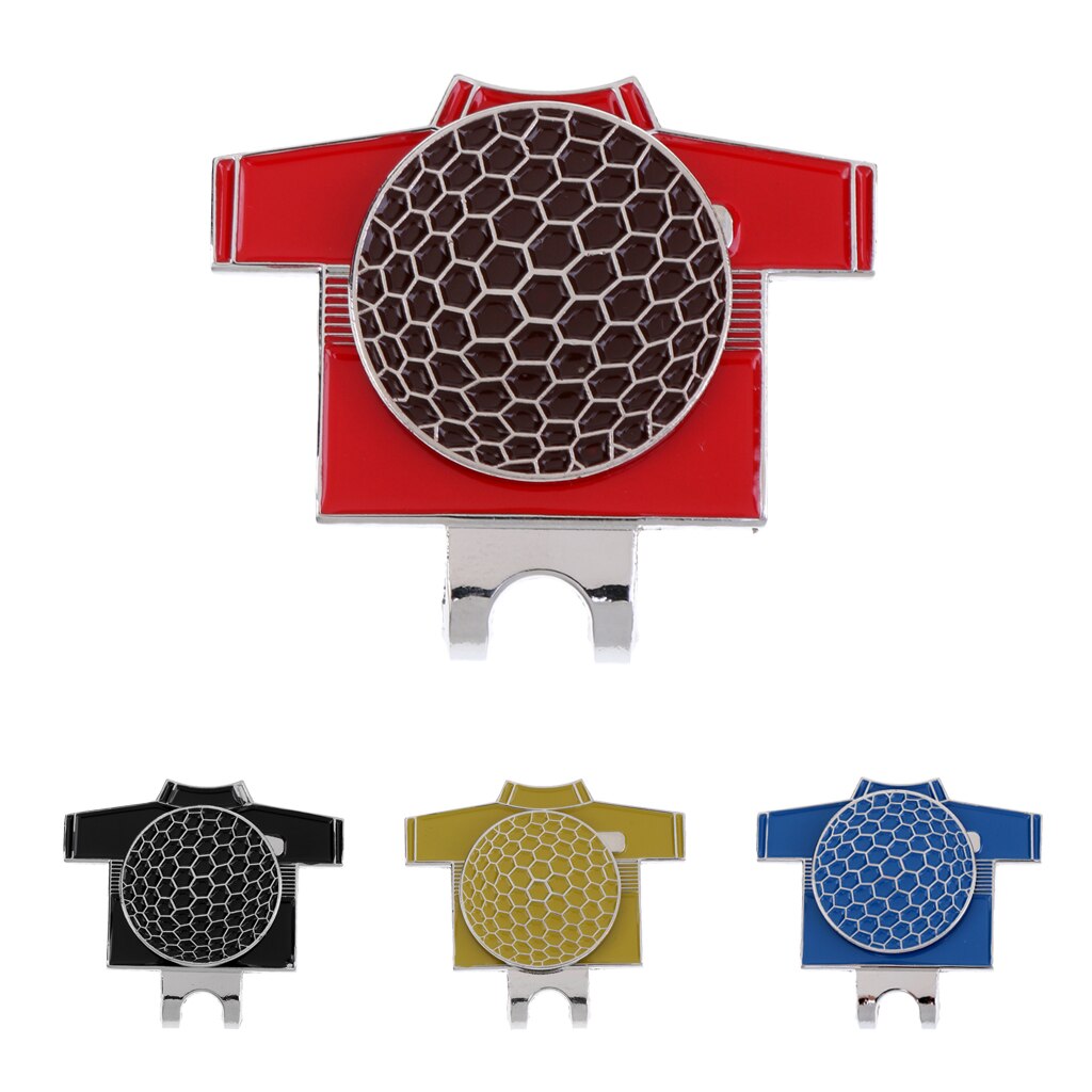 Magnetic Hat Clip with Golf Ball Marker - Golf Sports T Shirt Pattern