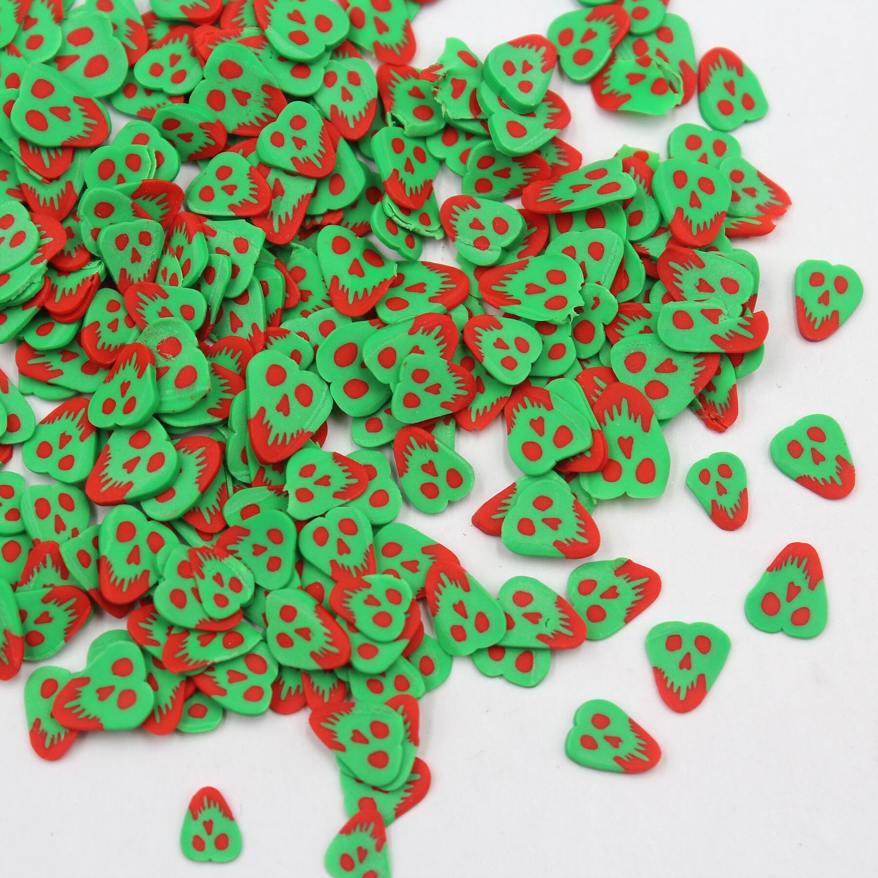 100g/ lot aliens polymeer zachte klei grimas plakjes schotel man sprinkles voor kunst decoratie knutselen vulmiddel accessoires: 5mm-b