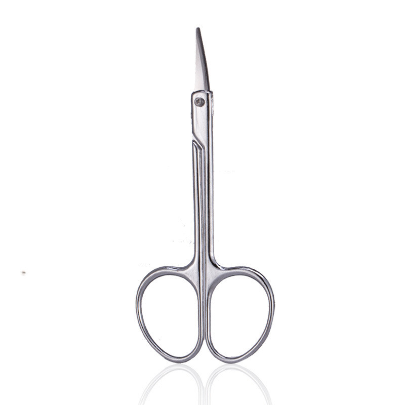 Makeup Stainless Steel Eyebrow Manicure Scissor Cutter Nail Tool Nose Hair Scissors Facial Trimming Tweezer
