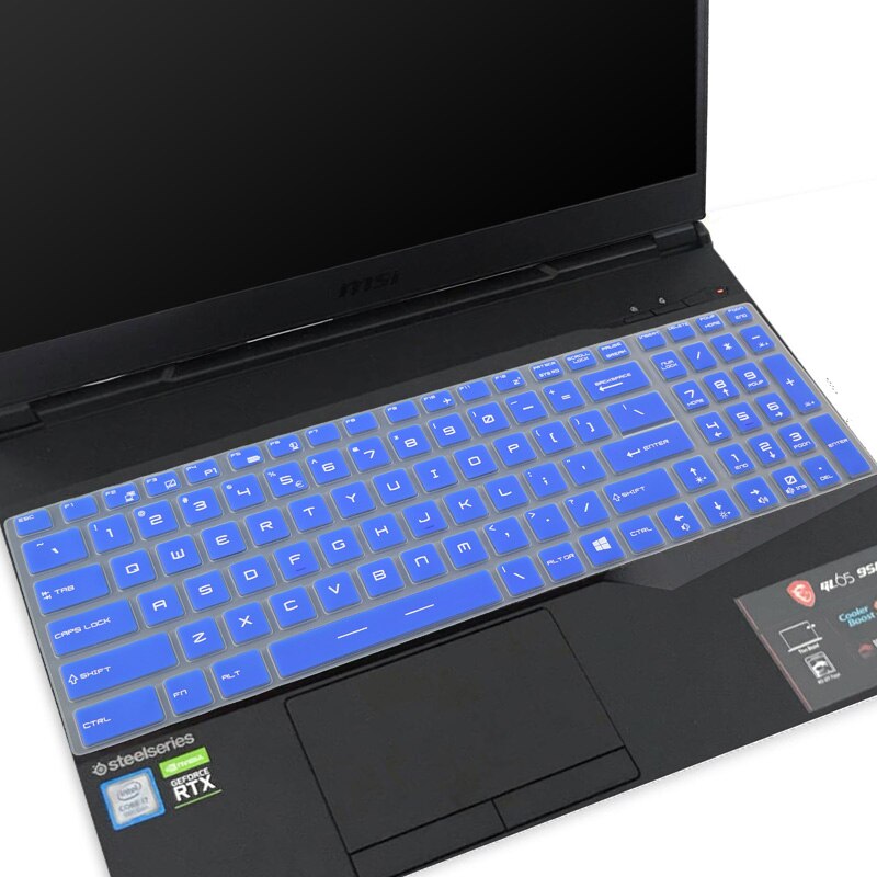 for MSI GL65 GP65 GE65, GP73 GS73VR GL72M GL73 GF72VR GE73VR GE75 GF75 GS75 GP75 GL75 GT76 Laptop Keyboard cover Protector