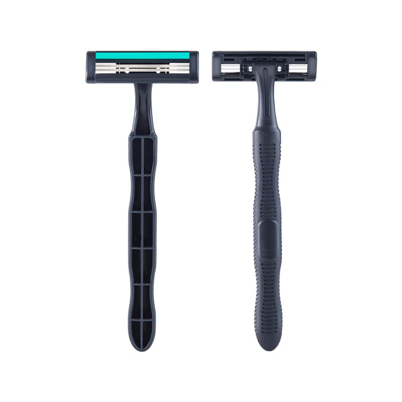 IGUETTA Trendy Black Disposable Razor Two-Layer Bl... – Vicedeal