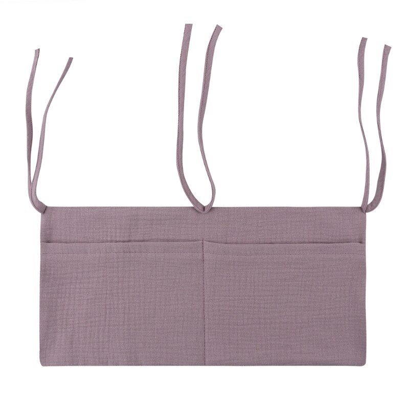 Bolsa de almacenamiento portátil para cuna de bebé, organizador multifuncional para cabecero de cama de recién nacido, ropa de cama para niños, bolsa de pañales: 50