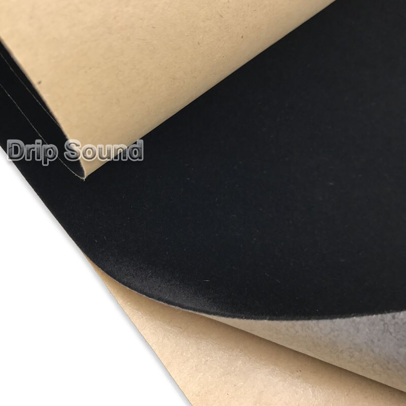 1.48 x 1 meter højttaler selvklæbende filt klud subwoofer strip patch lydabsorption anti-seismisk dekorativ ktv fase  c22-c30