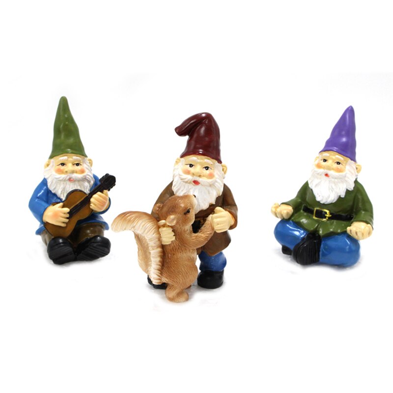12Pcs Witte Miniatuur Kip Kip Familie Ei Standbeeld Beeldje Tuin Decor