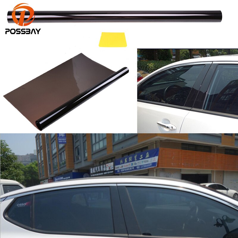 Possbay 50 300cm Car Sunshade Window Tint Film Tin Grandado