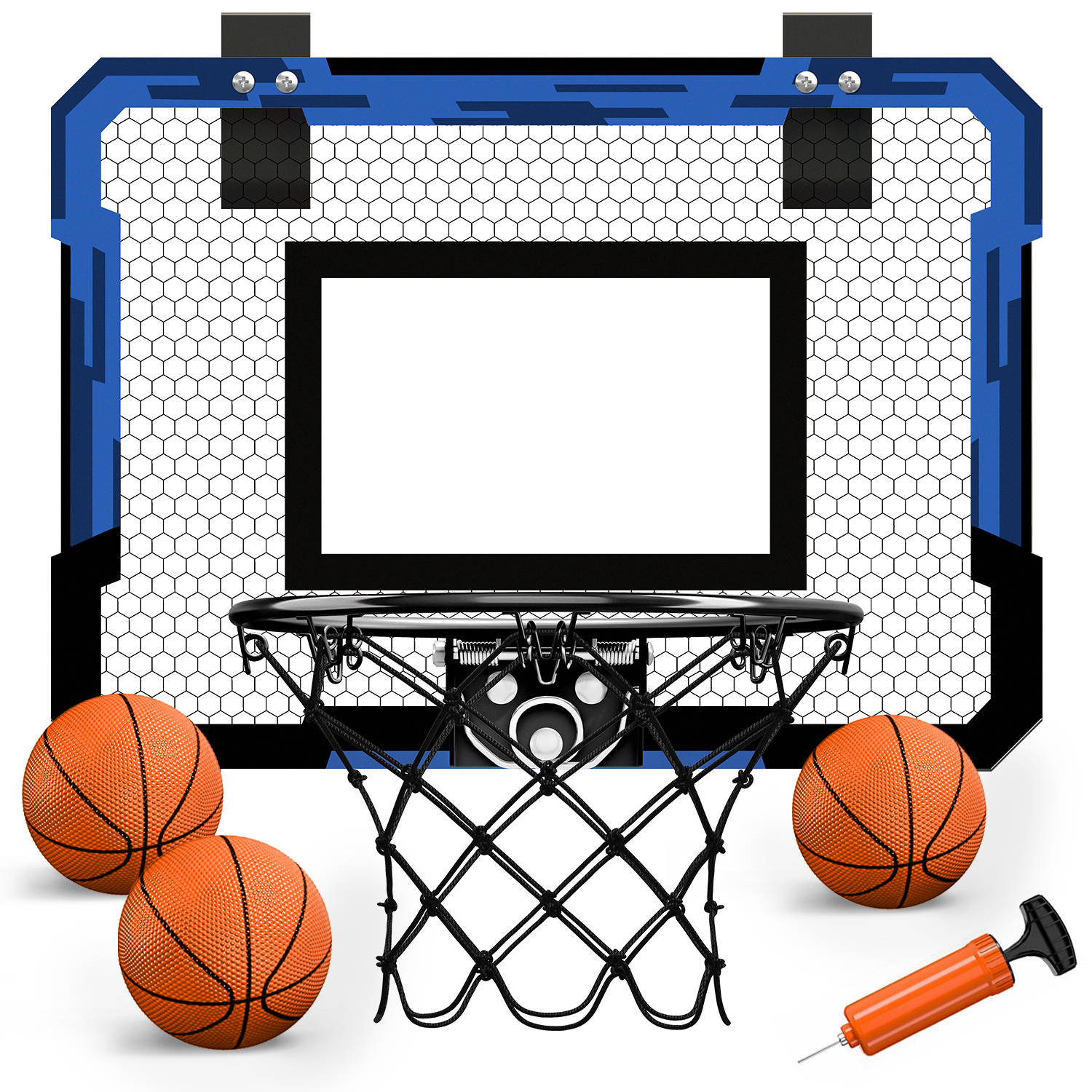 Sportspielzeug für Kinder, Basketballbälle, Spielzeug für Jungen und Mädchen ab 3 Jahren, Wandtyp, faltbarer Basketballkorb, Überwurf, Outdoor-Indoor-Spiele: Grau