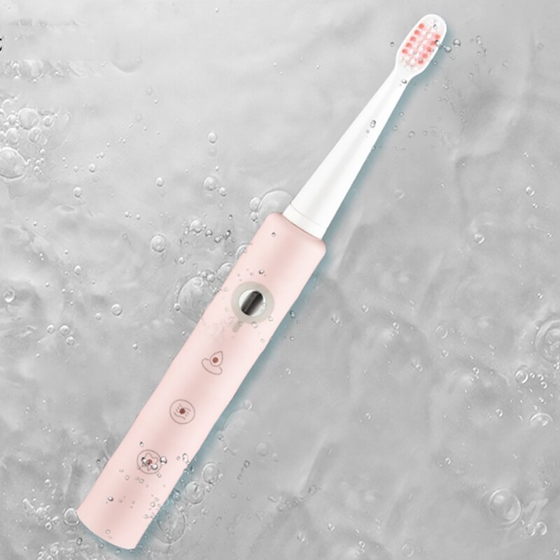 Elektrische Wasserdicht Zahnbürste Austauschbare Zahnbürste Kopf Zähne Tief Reinigung Zähne Pinsel Gesunde Mundpflege Für Erwachsene