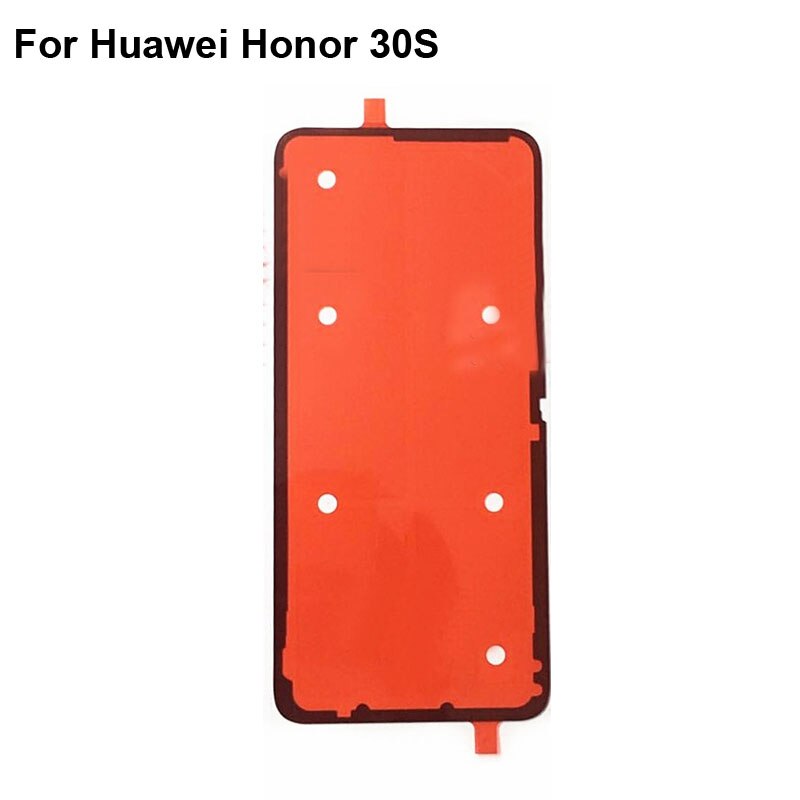 5 stuks voor huawei honor 30s achterbatterijklep sticker achterframe deur 3m lijm 30 s dubbelzijdige plakband honor 30s