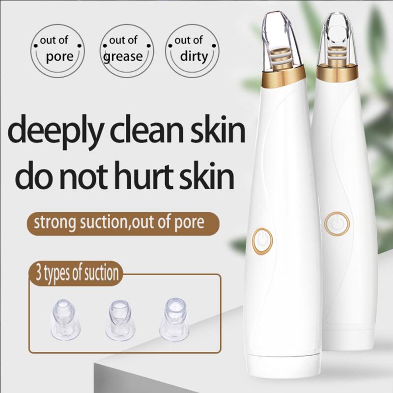 6/5Head Electric Blackhead Remover Pore Acne Pimple Removal Vacuum Suction Face Nose T Zone Deep Cleaner Machine