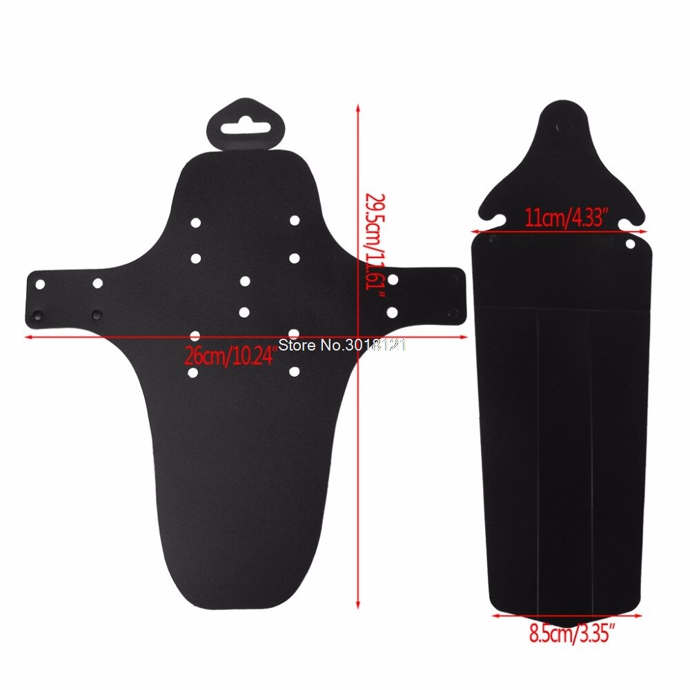 Guardabarros UlaFbWur Para MTB - 2 Unidades, Plástico, Fácil Instalación