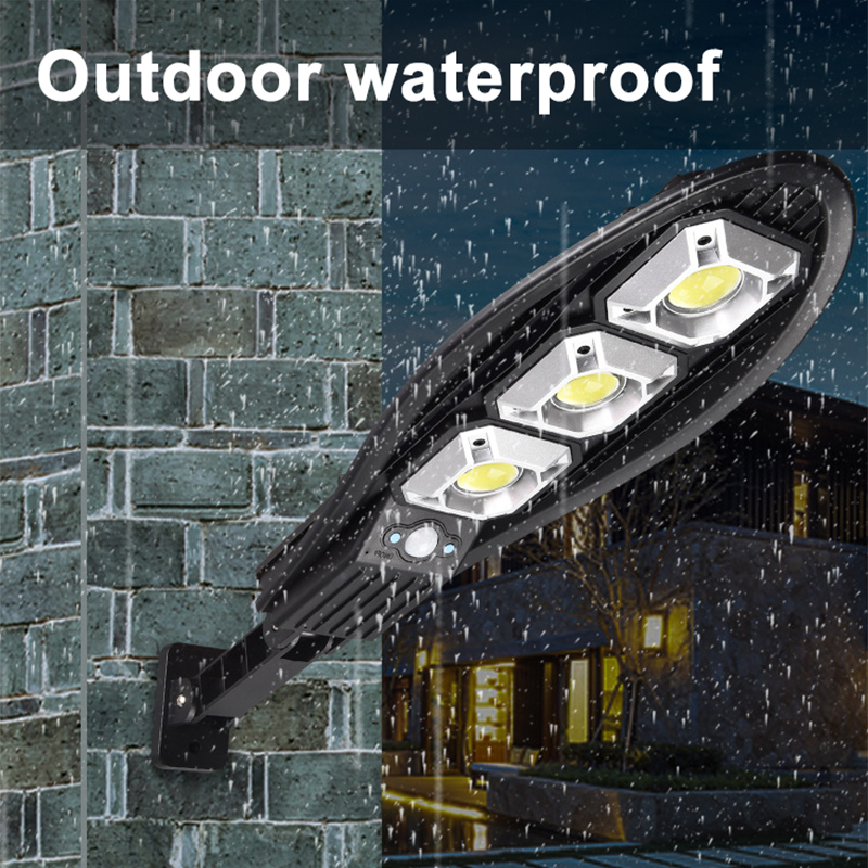 500 lumen LED Solar Light Outdoor Solar Lamp Powered 3 Modes Waterproof PIR Motion Sensor Street Light for Garden Decoration
