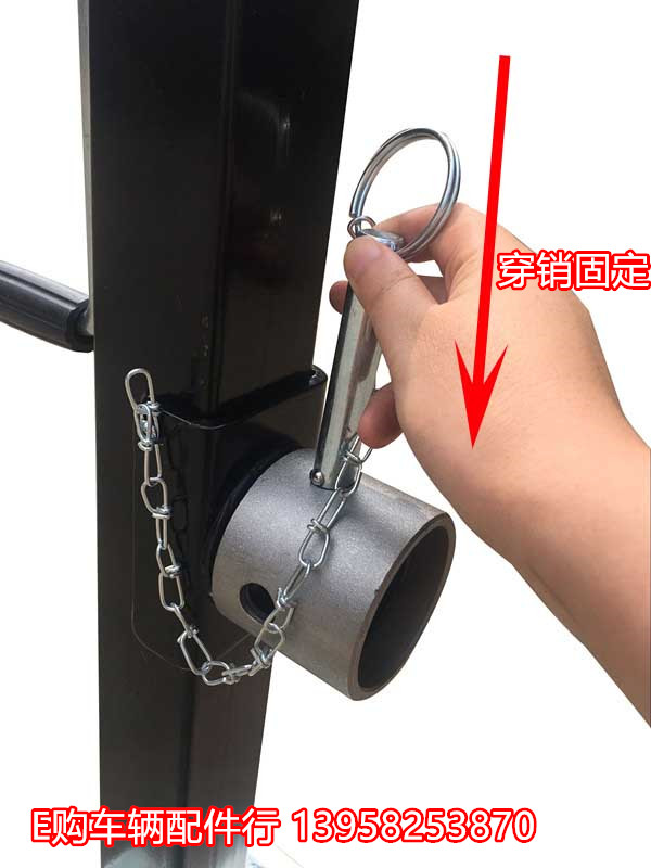 TRAILER JACK Side Wind 5000lbsX10" Lift Pipe Mount Swivel Jack Round Pipe Mount Swivel Trailer Jack Sidewind Camper Trailer RV