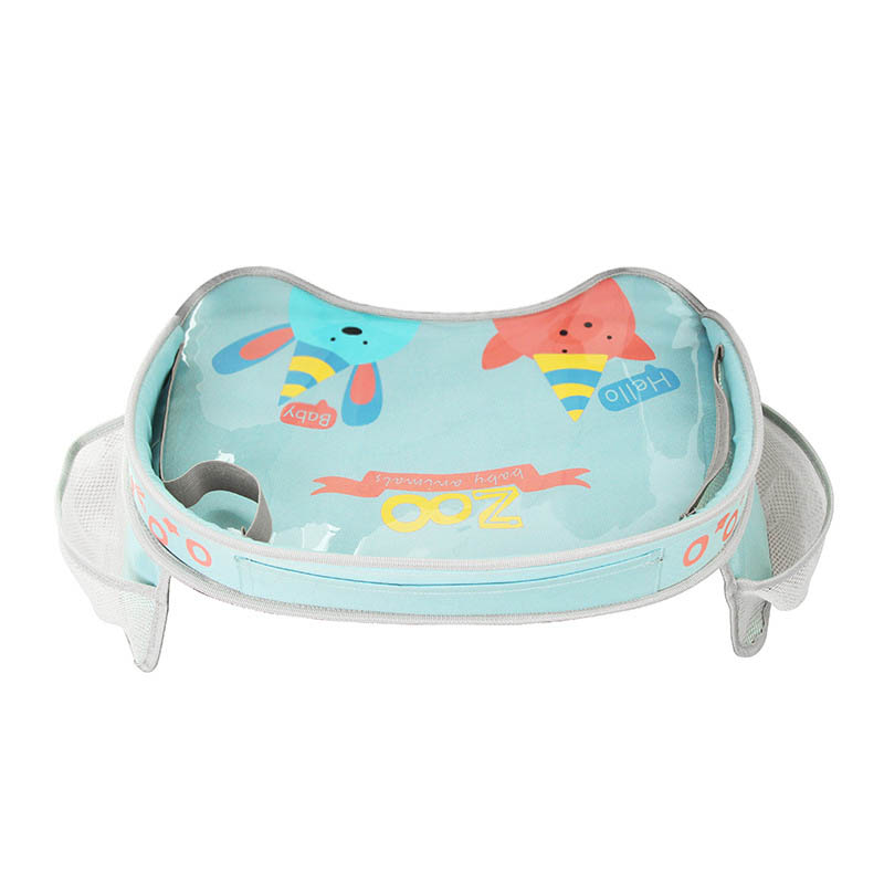 Corralito de coche para bebé, mesa impermeable, bandeja para asiento de coche, almacenamiento de juguetes para niños, soporte para bebé, mesa de comedor para niños, mesa para bebidas