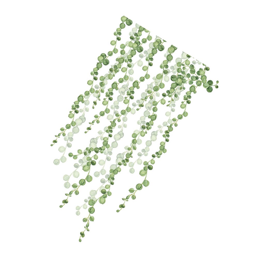 2 Sheets of Wear-resistant Wall Stickers Removable Wall Decals Delicate Window Stickers