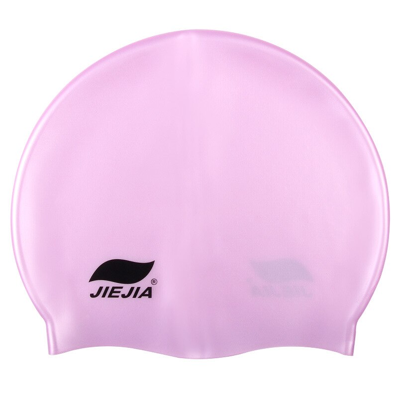 Adults Swimming Caps Ear Protection Men Women Long Hair Waterproof Swim Pool Cap Ear Protect Large Diving Hat Wholesale: pink
