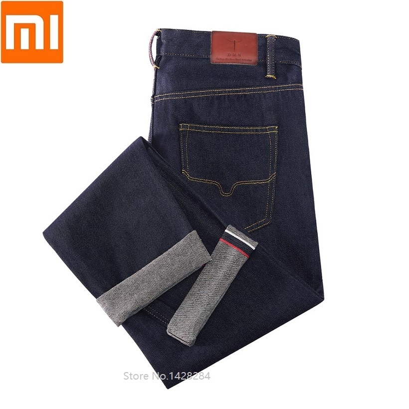 Xiaomi youpin DMN classic jeans classic Straight Close the foot Man comfortable Trousers for male