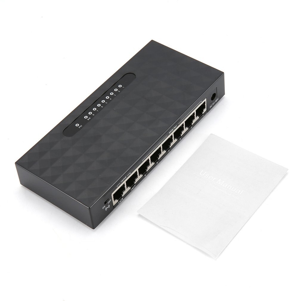 8 Port 100Mbps Switch SPOE Fast Power Over Ethernet Switch SPOE Network Smart Switch Supplier