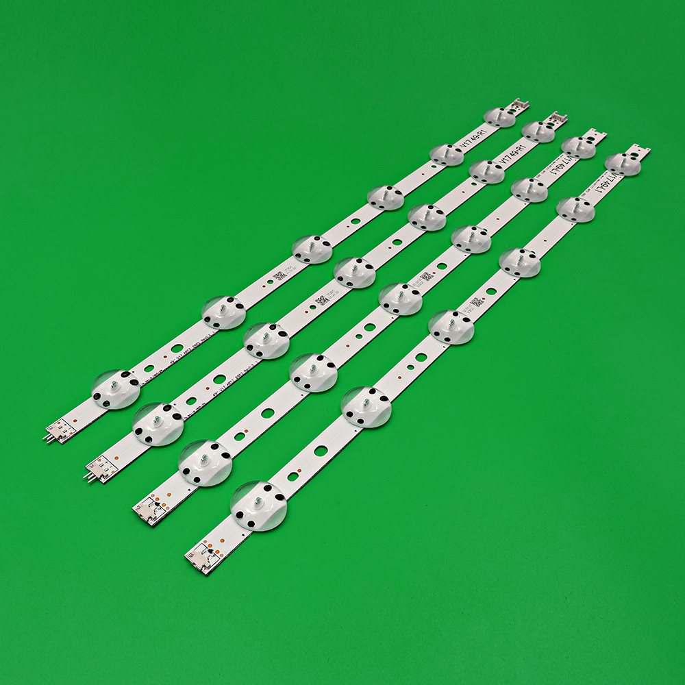 Neue Bausatz 4 Stck LED streifen Für LG 49UV340C 49UJ6565 49UJ670V 49 V17 Kunst3 2862 2863 6916L-2862A 6916L-2863A V1749L1