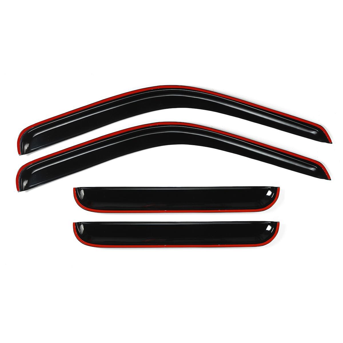 4pcs/set Window Visors Sun Rain Guards for ford F150 F250 F350 F450 1999