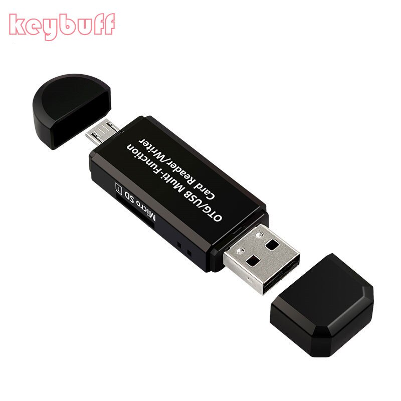 Multitarjeta lector de tarjetas de memoria SD/TF OTG, adaptador de lector de tarjetas Micro USB, tarjeta de memoria SD para tipo C/Android/PC deveice